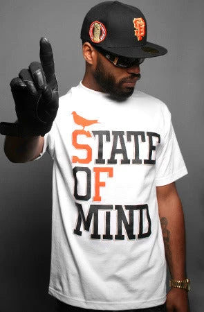 State Of Mind :: World Champs Edition (Men's White/Orange/Gold Tee)(State Of Mind World Champs Edition Mens White Orange Gold Tee) 3 State Of Mind :: World Champs Edition (Men's White/Orange/Gold Tee)(State Of Mind World Champs Edition Mens White Orange Gold Tee)