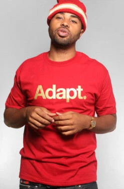 CTA (Men's Cardinal/Gold Tee)(Cta Mens Red Gold Tee)