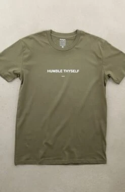 Humble Thyself II (Men's Army A1 Tee)(Humble Thyself Mens Army A1 Tee)