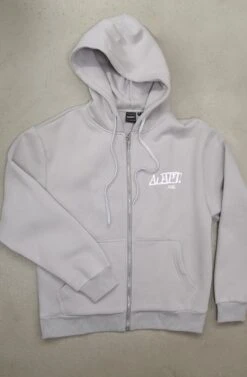 Everything Has Changed (Men's Silver Zip Hoody)(Everything Has Changed Mens Silver Zip Hoody)