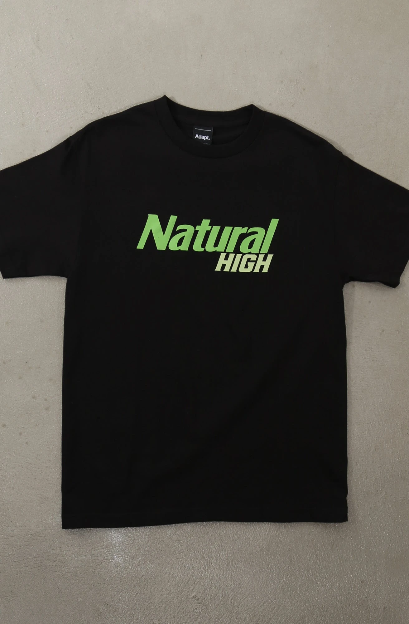 Natural High (Men's Black/Green Tee)(Natural High Mens Black Green Tee 1) 3 Natural High (Men's Black/Green Tee)(Natural High Mens Black Green Tee 1)