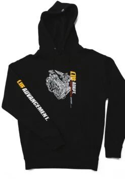Alphanumeric X Adapt :: ATEC (Men's Black Hoody)(Alphanumeric X Adapt Atec Mens Black Hoody)