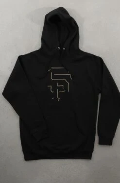 SF Eclipse (Men's Black/Gold Hoody)(Sf Eclipse Mens Black Gold Hoody 1)