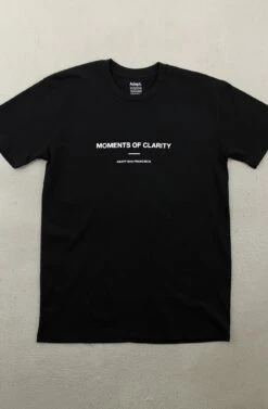 Moments Of Clarity (Men's Black A1 Tee)(Moment Of Clarity Mens Black A1 Tee)