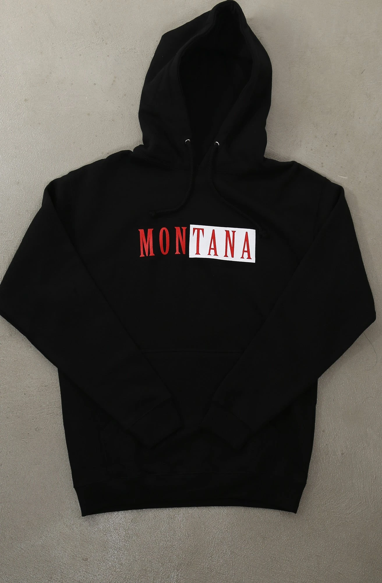 Montana (Men's Black Hoody)(Montana Mens Black Hoody 1) 3 Montana (Men's Black Hoody)(Montana Mens Black Hoody 1)