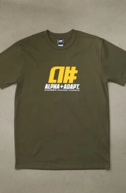 Alphanumeric X Adapt :: RAE II (Men's Army Tee)(Alphanumeric X Adapt Rae Ii Mens Army Tee)