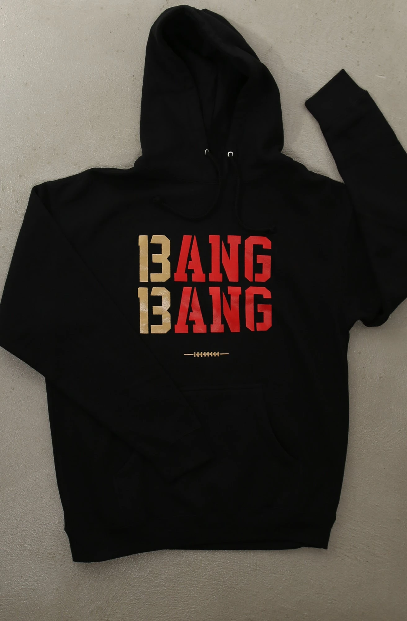 Bang Bang (Men's Black Hoody)(Bang Bang Mens Black Hoody) 3 Bang Bang (Men's Black Hoody)(Bang Bang Mens Black Hoody)