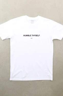 Humble Thyself II (Men's White A1 Tee)(Humble Thyself Ii Mens White A1 Tee 1)