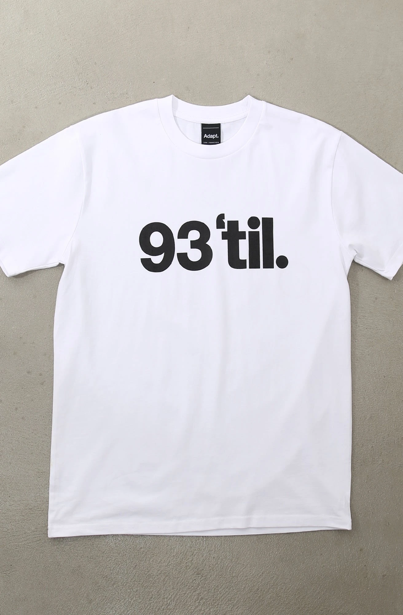 Souls Of Mischief X Adapt :: 93 'til (Men's White Tee)(Souls Of Mischief X Adapt 93 Til Mens White Tee) 3 Souls Of Mischief X Adapt :: 93 'til (Men's White Tee)(Souls Of Mischief X Adapt 93 Til Mens White Tee)