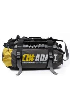 Alphanumeric X Adapt :: Higher Learning (Grey/Yellow Duffle Backpack)(Alphanumeric X Adapt Higher Learning Grey Yellow Duffle Backpack)