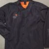 Apex Systems (Men's Charcoal/Orange Coach Jacket)(Apex Systems Mens Charcoal Coach Jacket) -Adapt Shop Zoom f404c109 bdee 42cb a4e0 44cace1f8f2c
