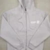Chop (Men's Silver Zip Hoody)(Chop Mens Silver Zip Hoody)