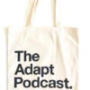 The Adapt Podcast. (Natural Tote)(The Adapt Podcast Natural Tote) -Adapt Shop unnamed 2