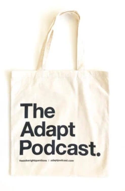 The Adapt Podcast. (Natural Tote)(The Adapt Podcast Natural Tote)